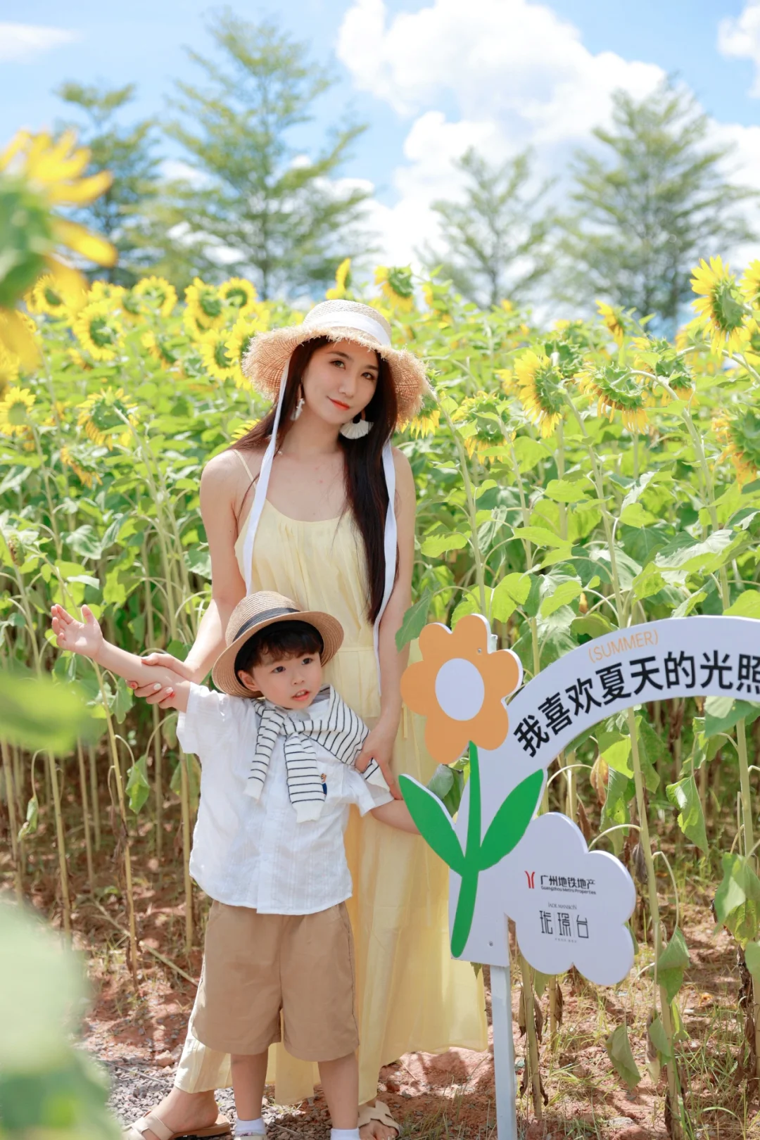 这片免费的珑璟台向日葵花海🌻龙潭地铁直达