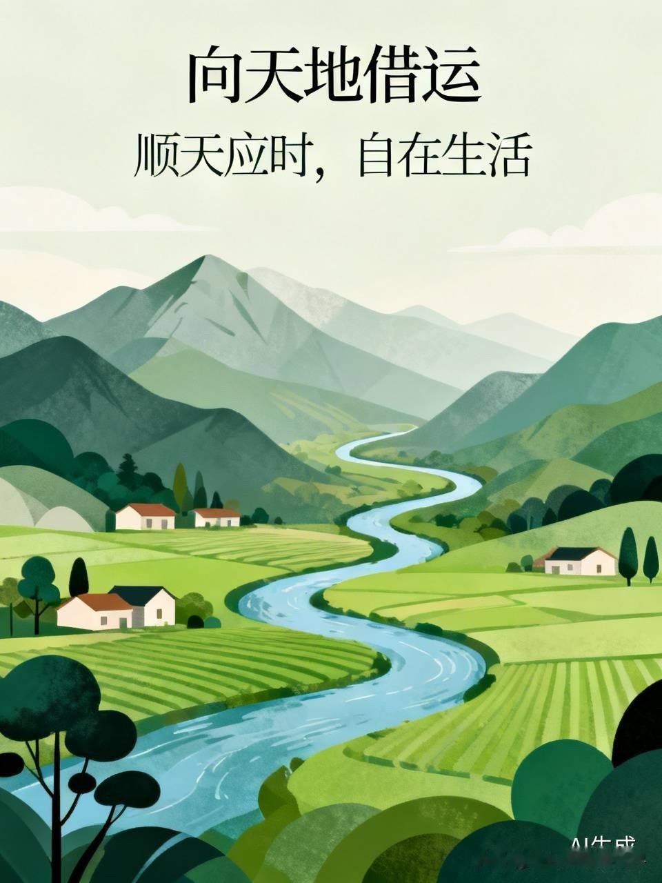 退休了方才明白，人这辈子，得学会向天地借运。这话听着可能有点玄乎，实践证明，其实