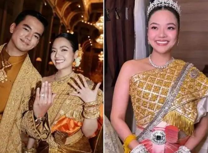 28岁公主下嫁780万美元企业继承人：商业联姻还是新时代榜样？

近日，柬埔寨王