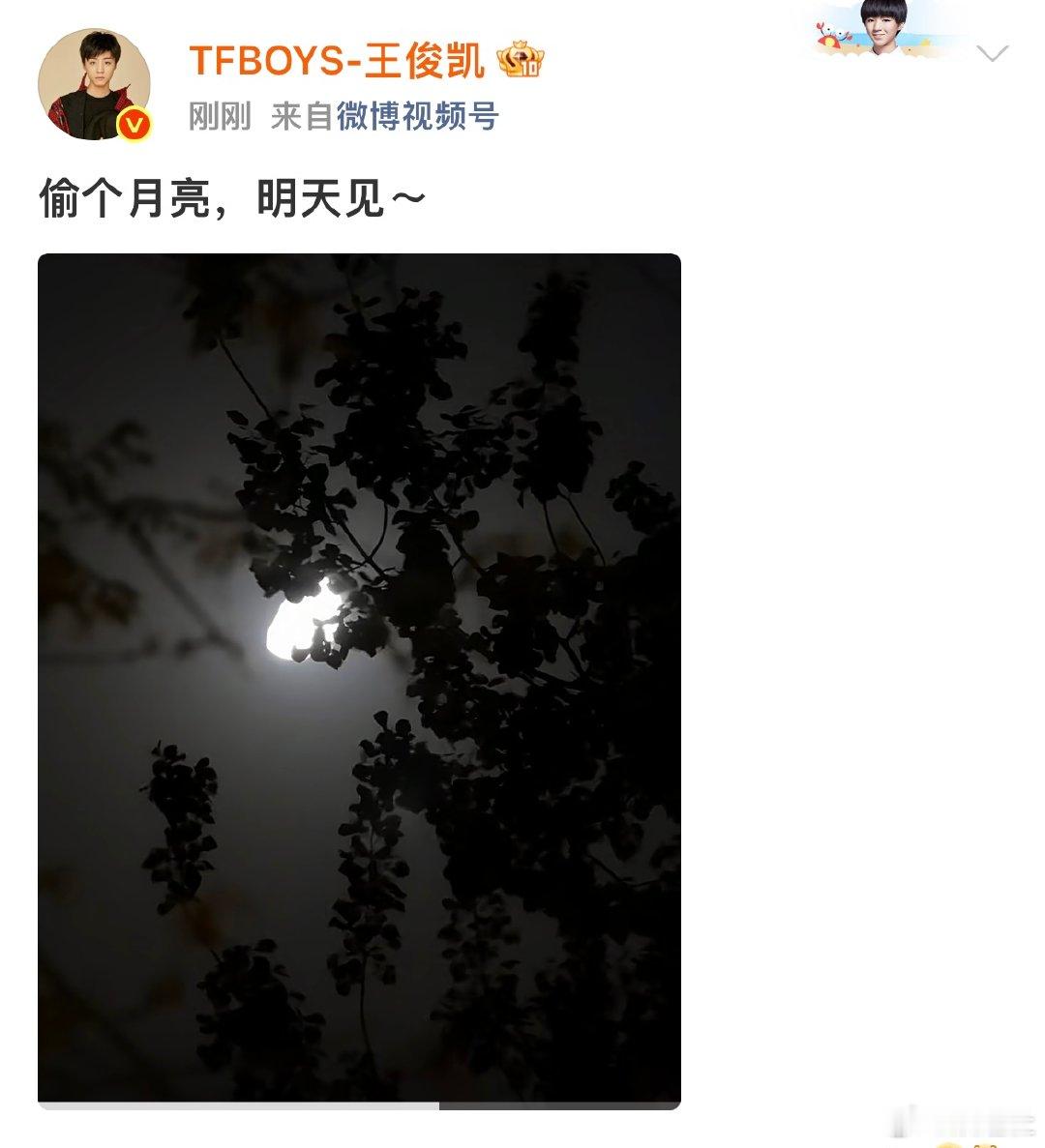 王俊凯新歌偷个月亮明天上线王俊凯新歌偷个月亮明日上线王俊凯新歌偷个月亮明天上线！