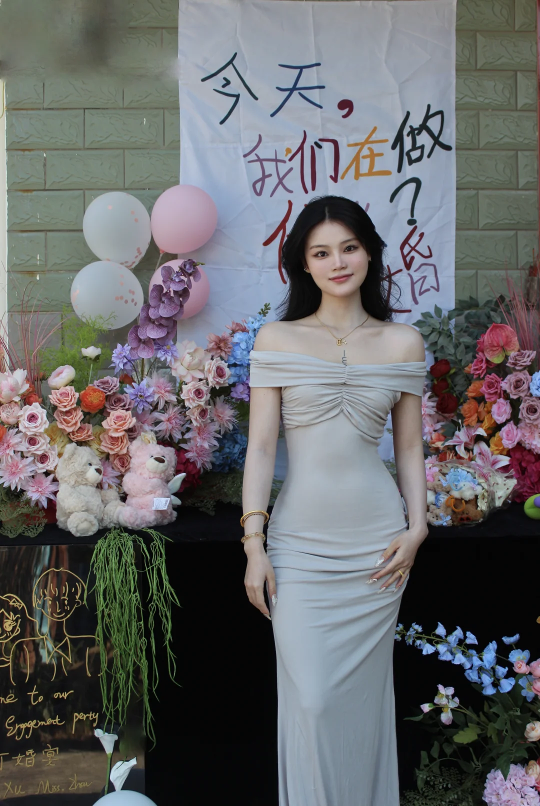 健身女孩的订婚服就选这样的！