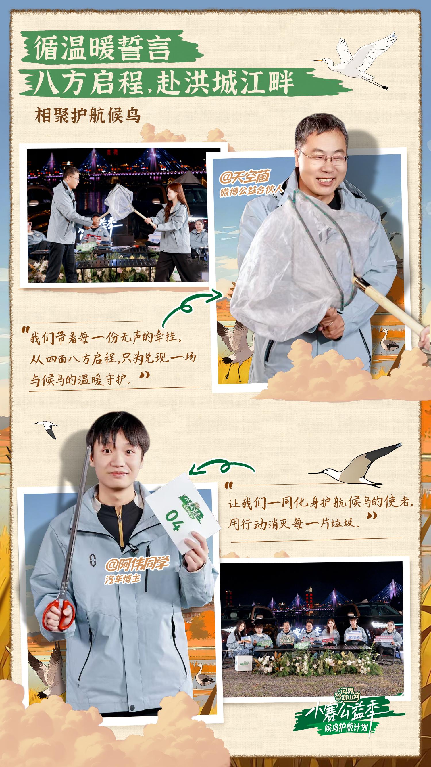 一次无声的清理，一场远观的护航用最悉心的方式，守护跃动的生灵  候鸟护航计划愿每