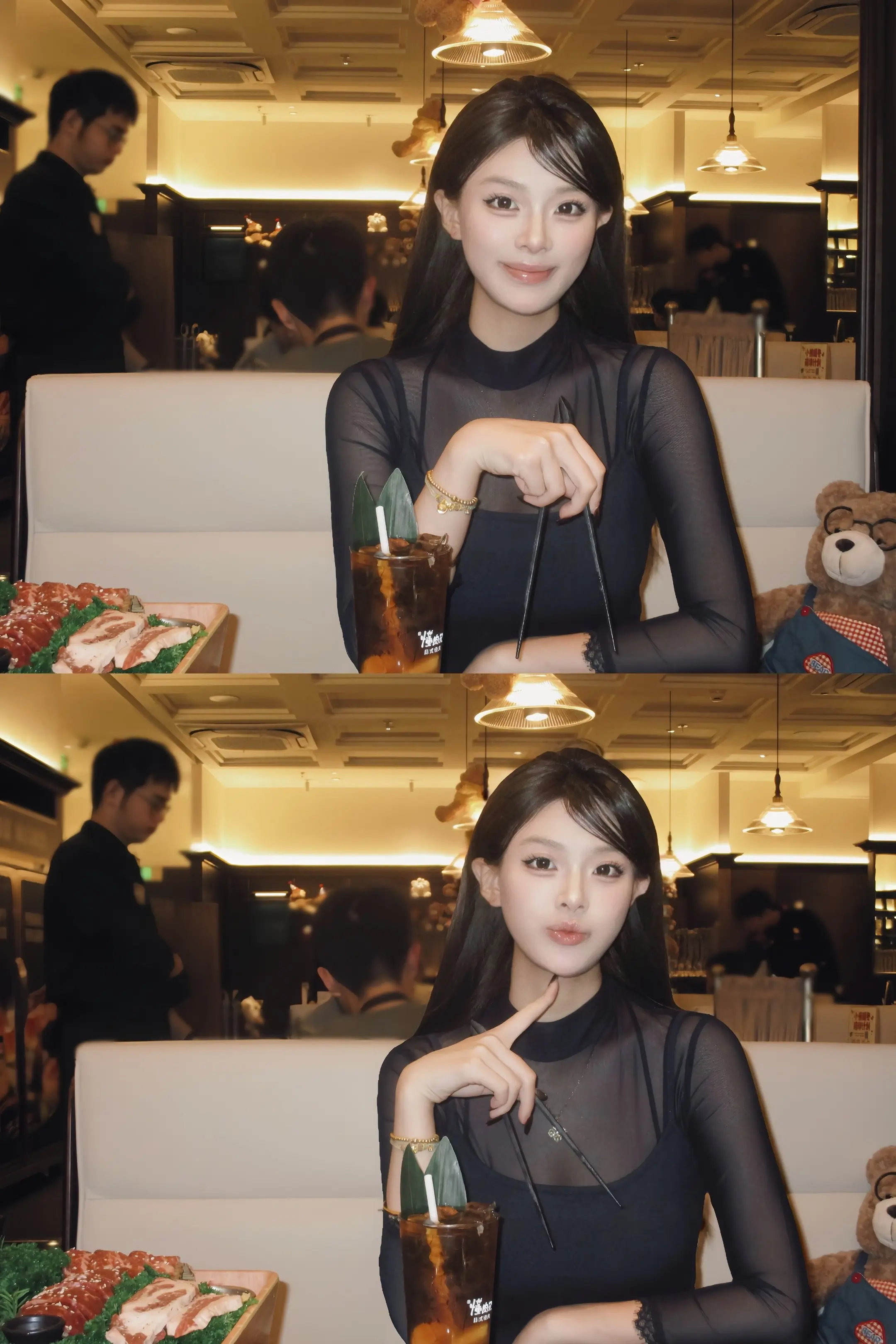 晚餐后的甜点就点你喜欢的吧