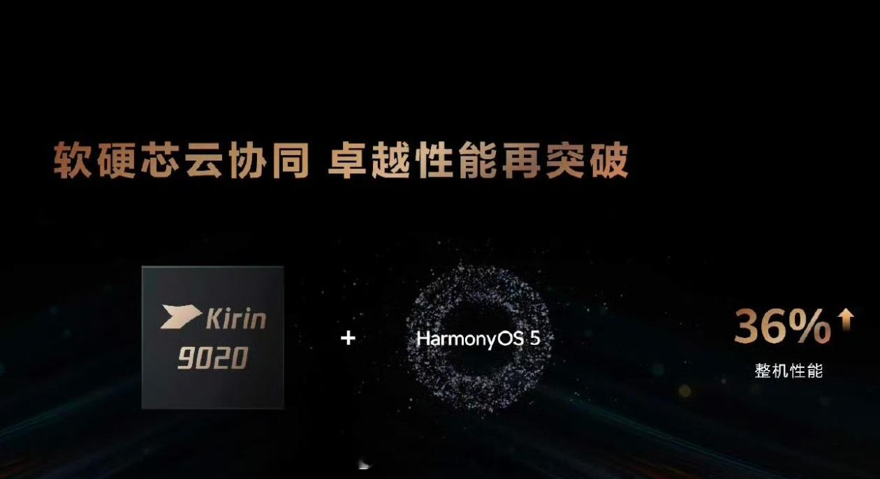 华为现在终于可以在发布会上大方的说芯片型号了官方人员的话：代表国产芯片供应链，已