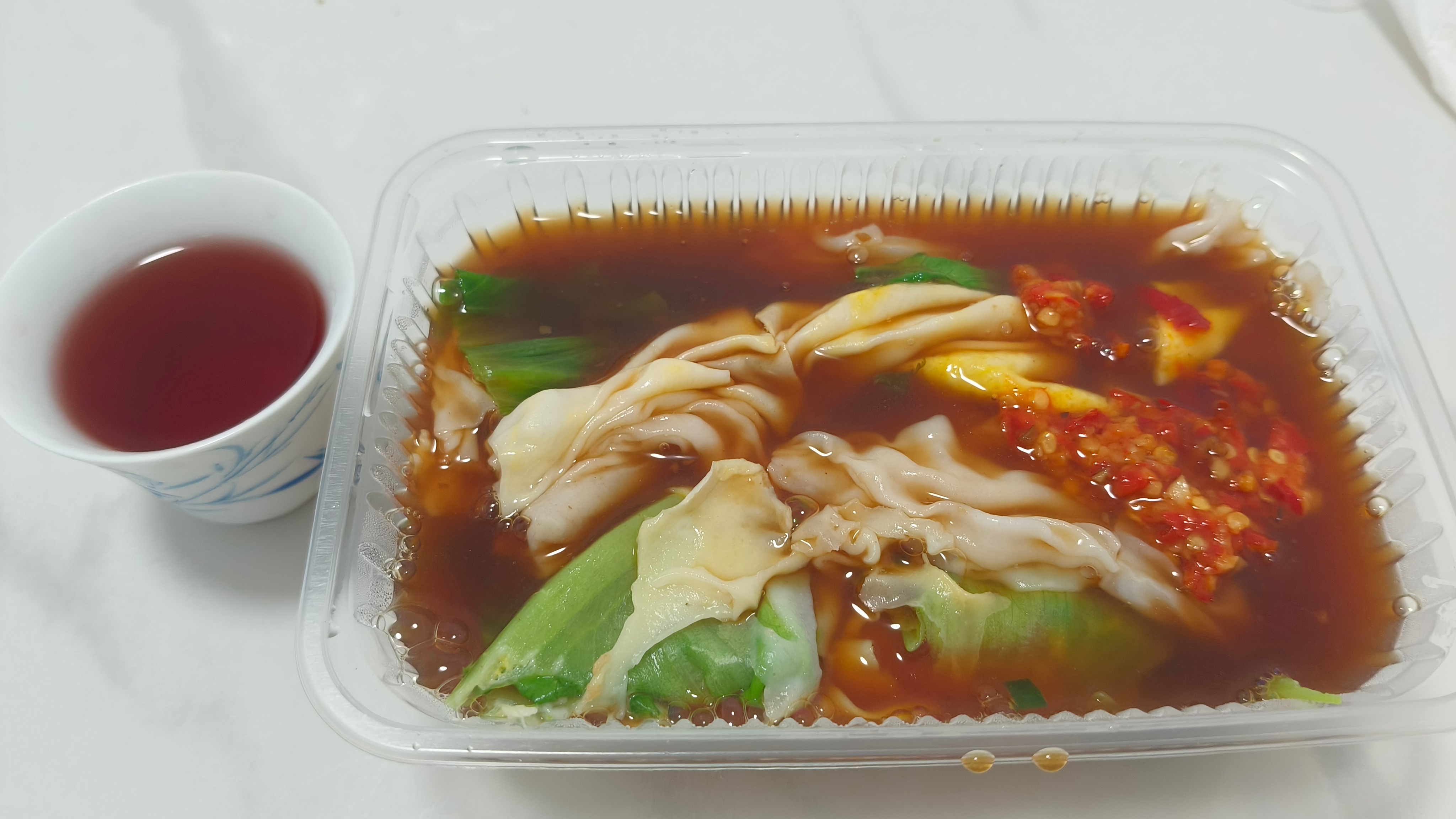 唯一不满意的就是忘了跟老板说，我不吃生菜[吃瓜] ​​​