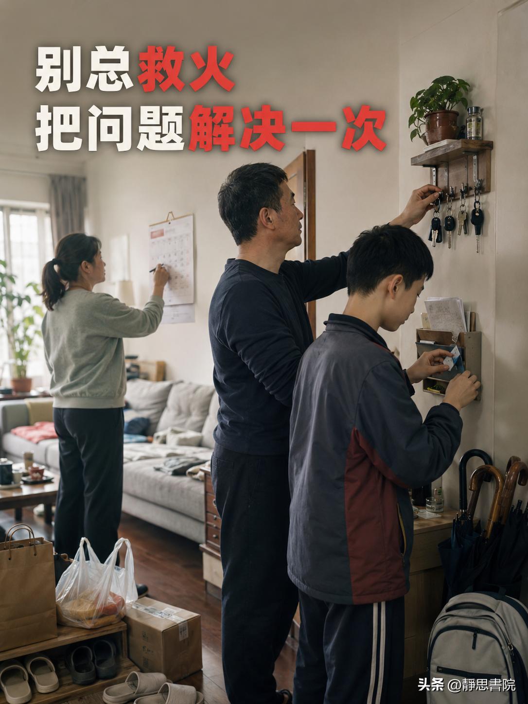 《易经》：家里长期不顺，常有一个迹象——每天都在“救火”
一个家真正累的时候，往