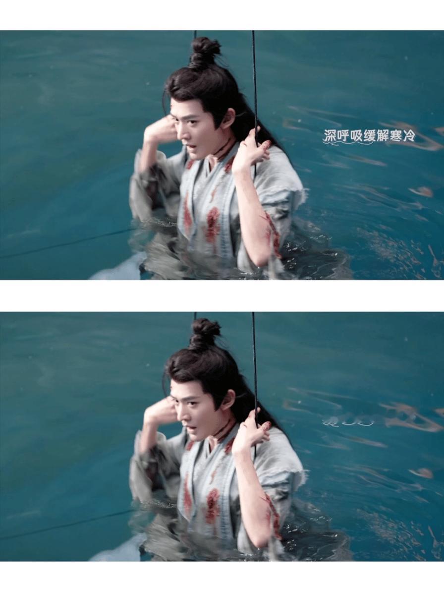 #涂山璟热度破2亿# 恭喜邓为，他太值得了！[作揖]当看到这段拍摄花絮，我只想说