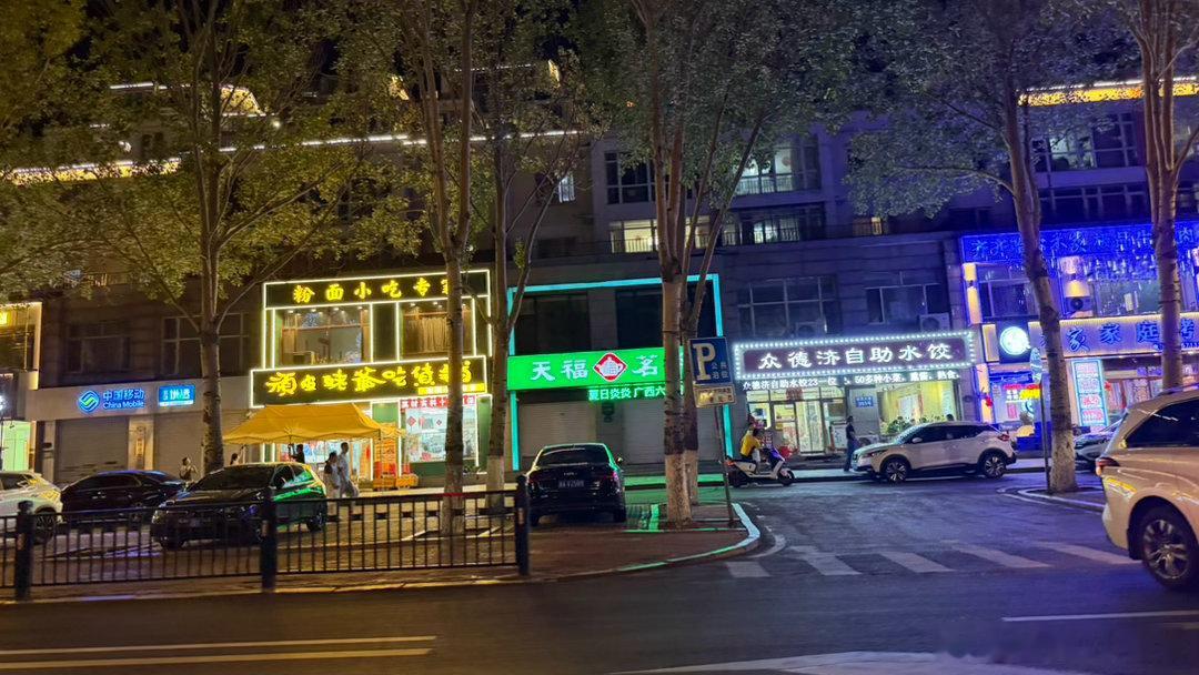 哈尔滨的夜串好诱人可惜老人家我实在是吃不下了