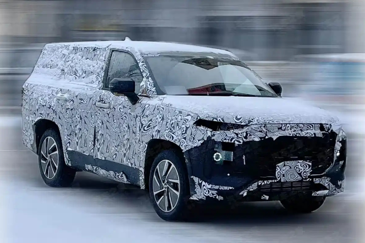 奇瑞又一款全尺寸SUV，感觉有点皮卡的影子大v聊车