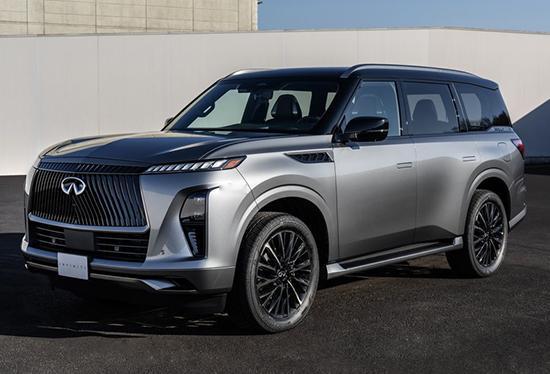 近日，全新英菲尼迪QX80正式迎来全球首发。
此次全新的英菲尼迪QX80定位全尺