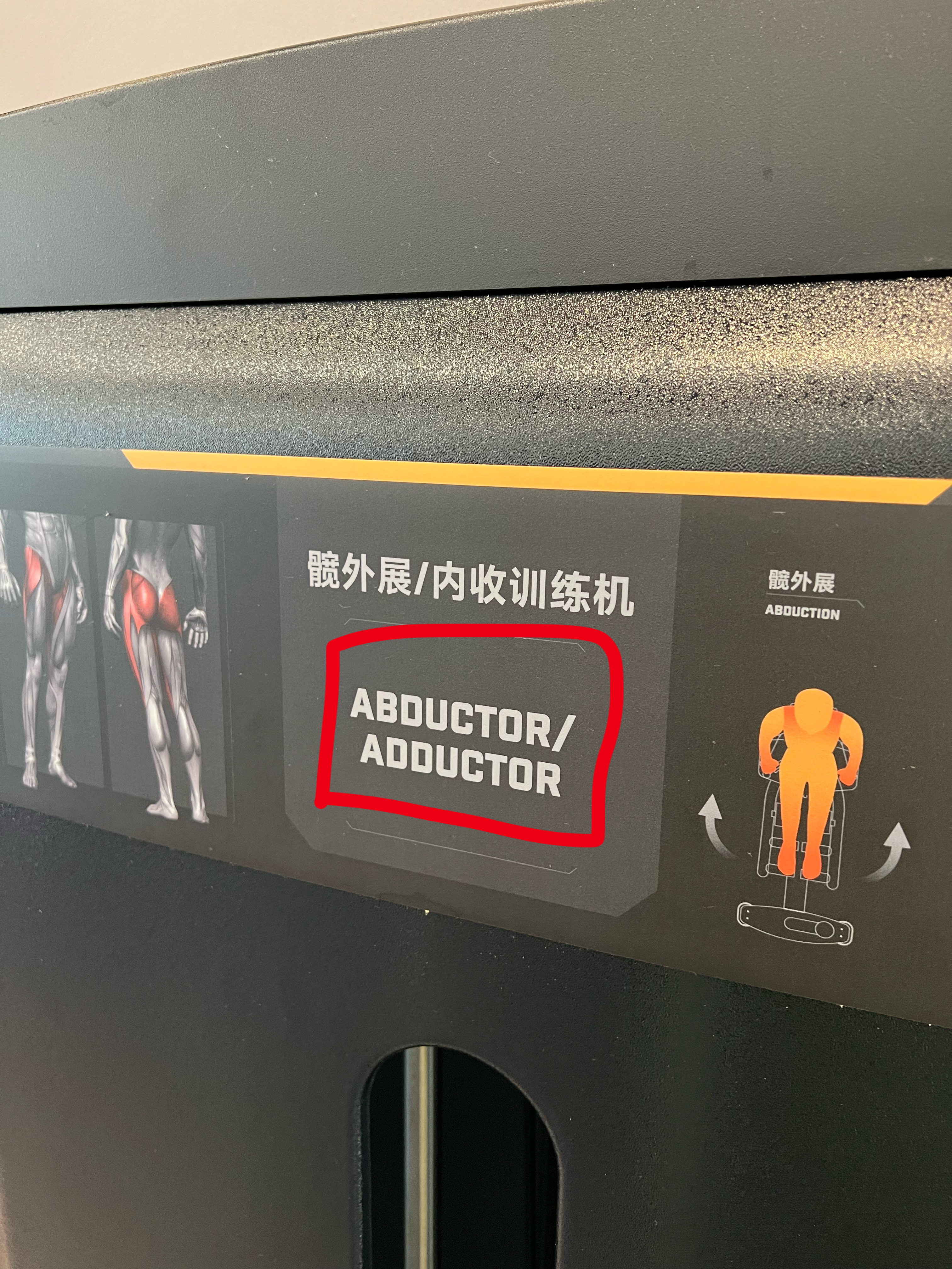 那天健身，发现一对有趣的单词。abductor和adductor，仅差一个字母，