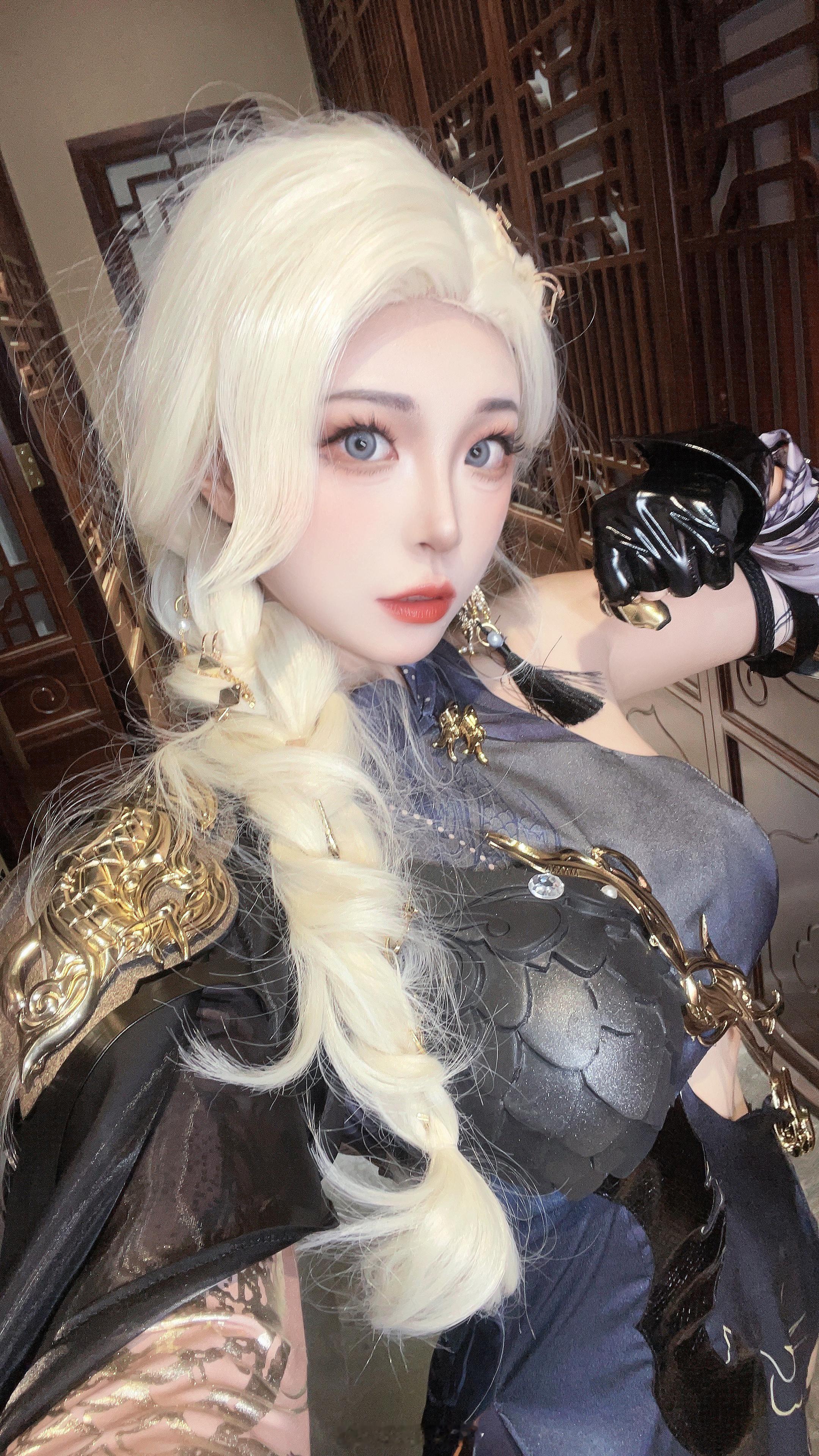 #逆水寒手游[超话]# 意外的合适[悲伤]女铁衣真的帅死我了ps：瑶光找搭子！#
