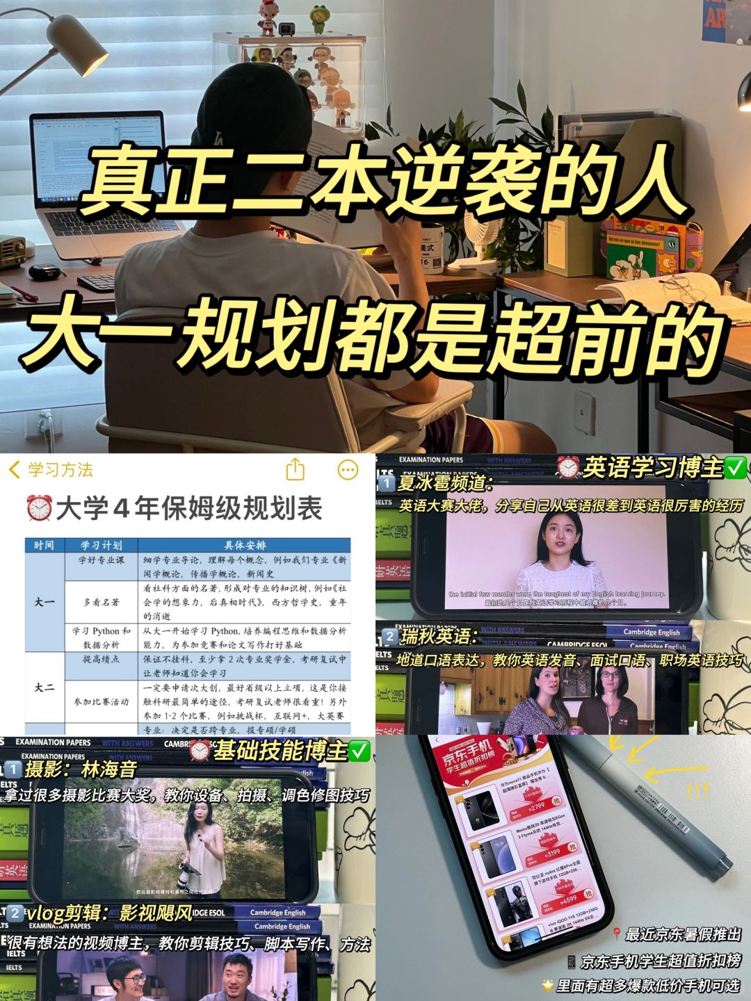 考上二本后，北外学长送给“大一新生”的攻略✅