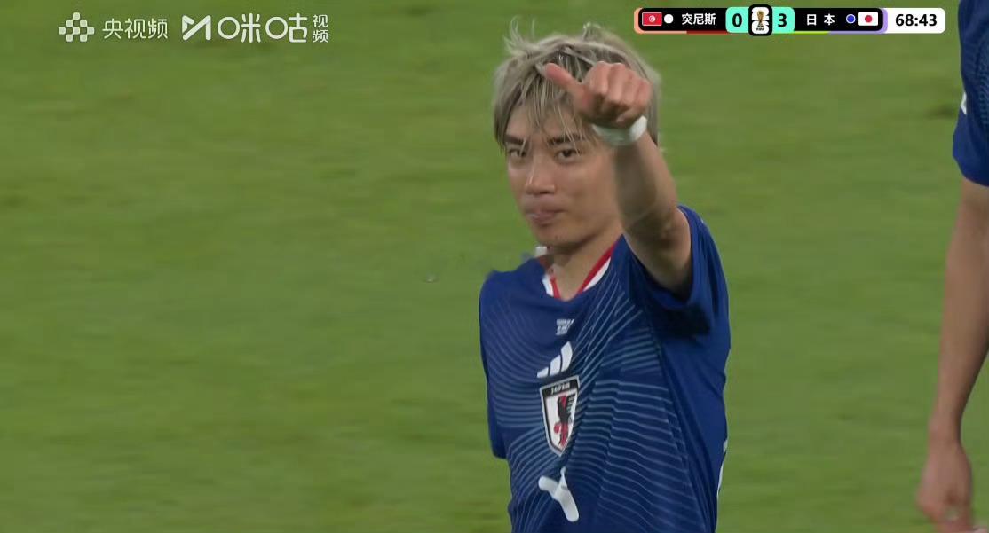 0:4了，亚洲之光！突尼斯vs日本