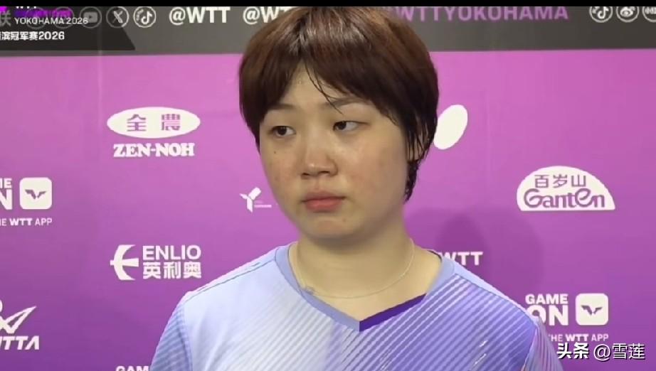 蒯曼想要赢下早田希娜晋级有点难

横滨冠军赛女单8强出炉了！这次蒯曼又遇到早田希