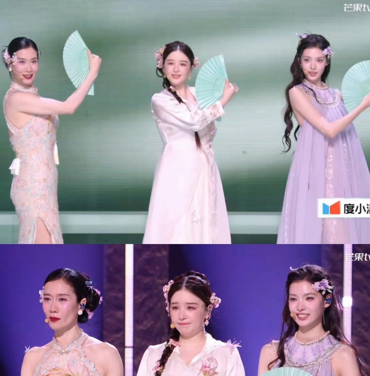 浪姐直播对口型！
热闹来了。
直播搞花样了，竟然还可以对口型。
关键是掉链子了，