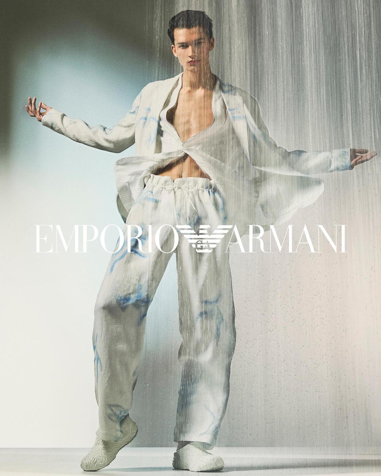 身高一米九的新人男模特 Stanley Barna（斯坦利·巴尔那），刚出道就拍