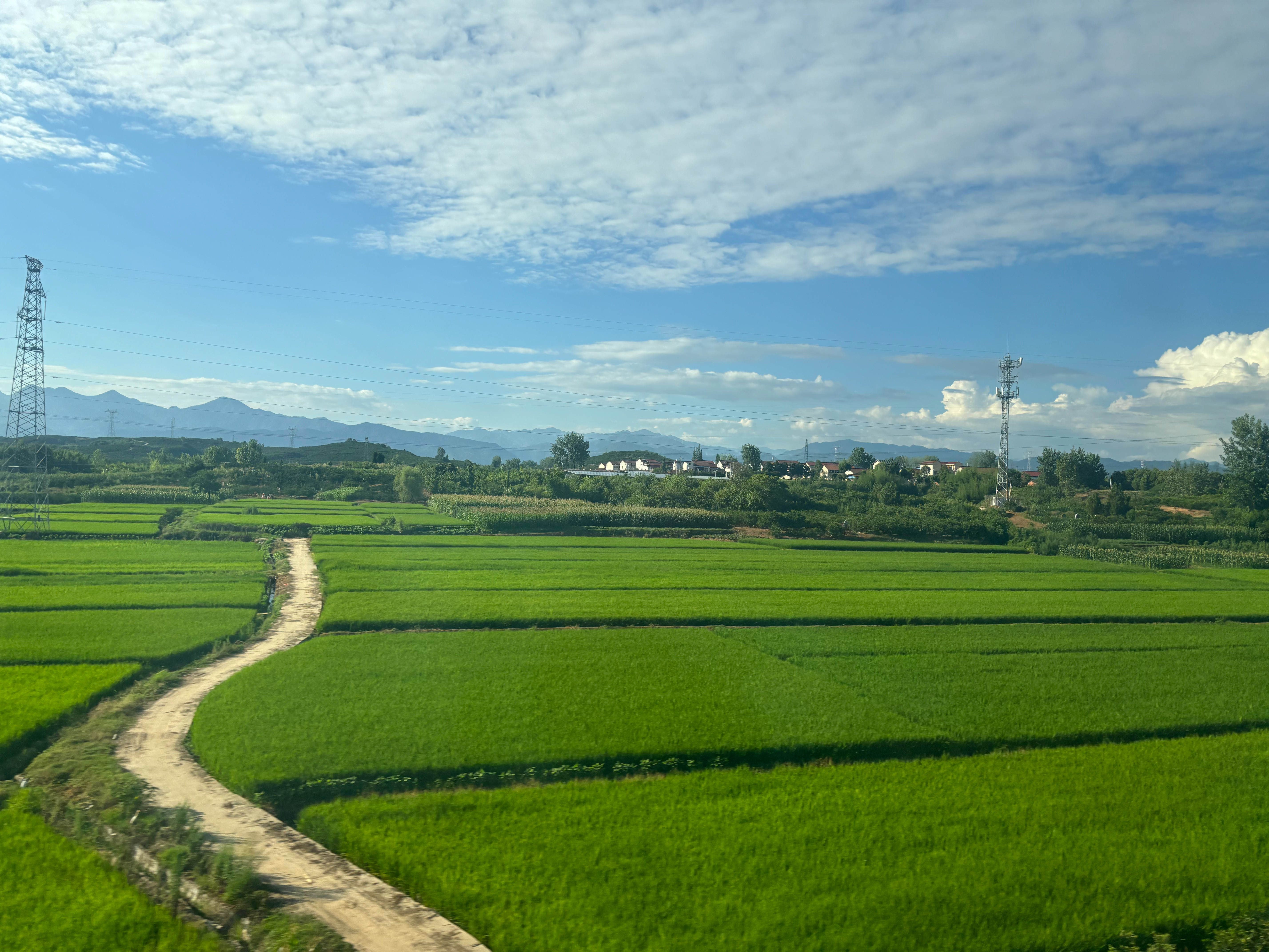 风和日丽阳光明媚晴空万里 