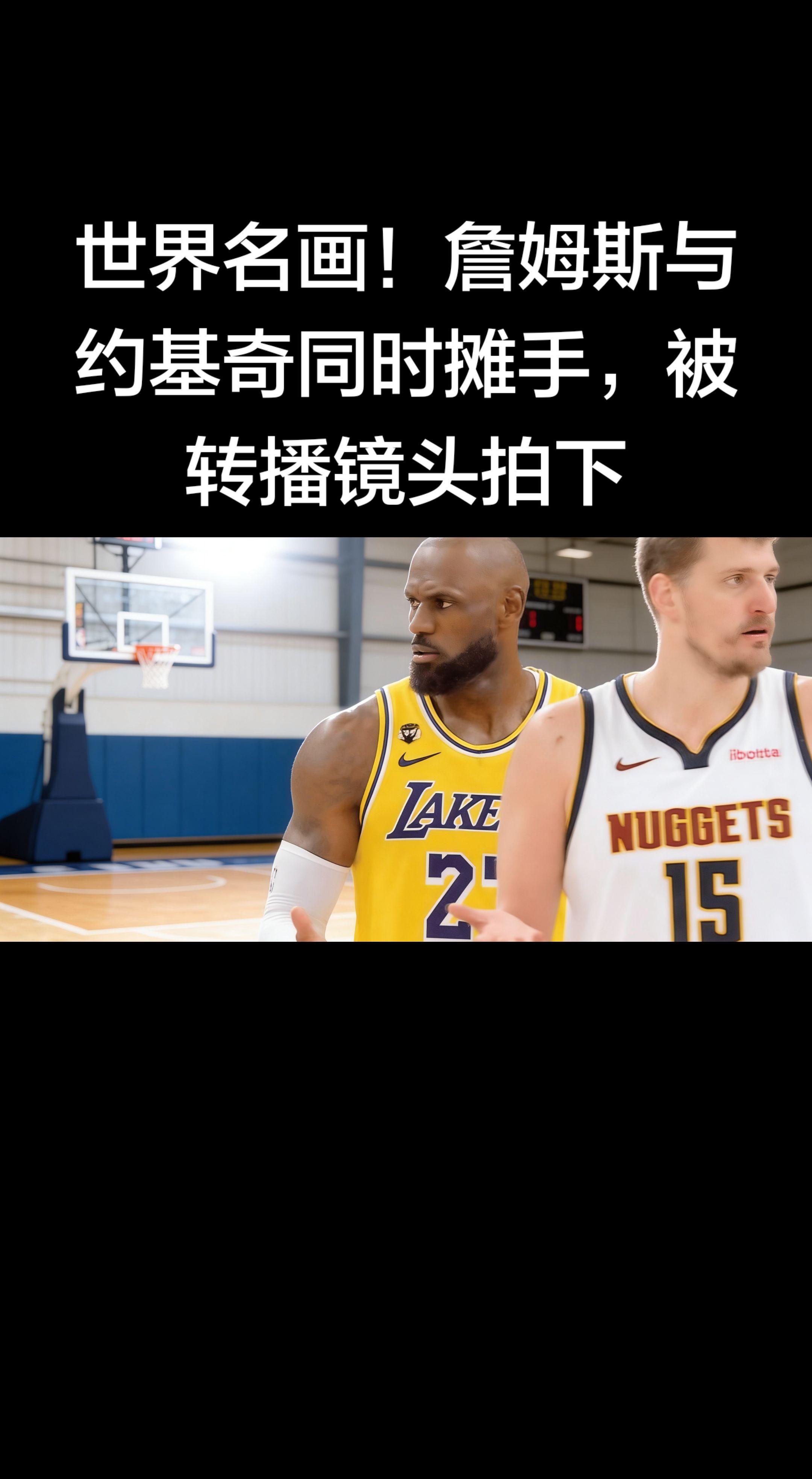 詹姆斯约基奇篮球来nbamrd先生