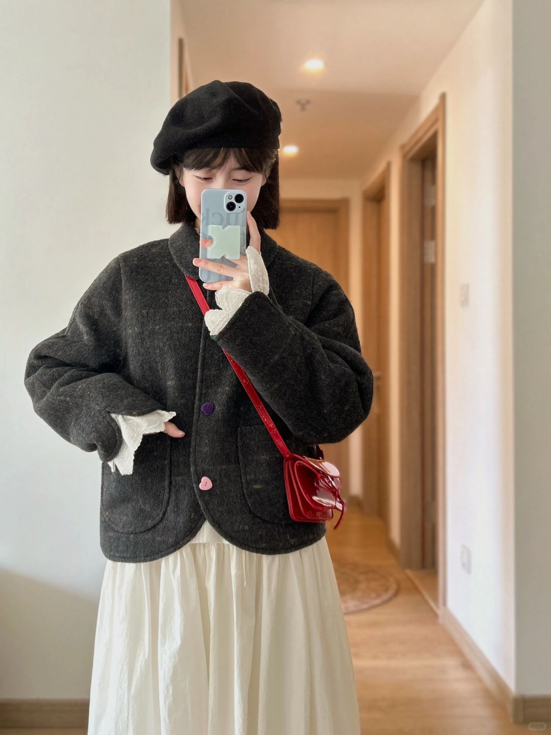 预习春天｜我也太会挑短外套了吧！☕️