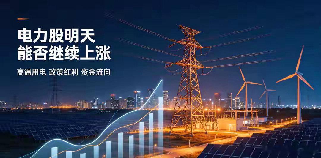 财经股票 明日直接可用的电力预判速读版：1. 电力明日继续强势，趋势、逻辑、资金