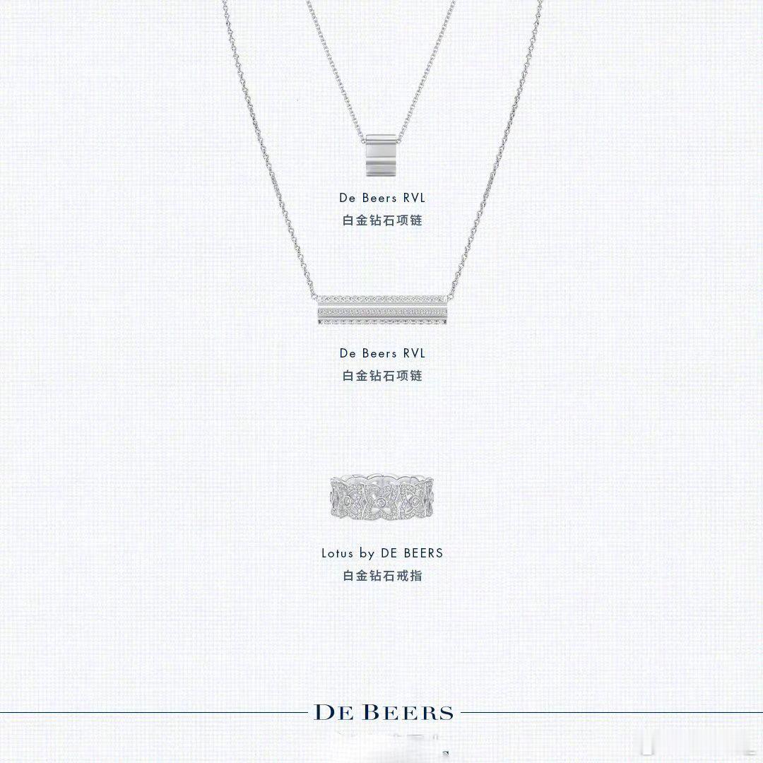 演员、歌手佩戴 Lotus by DE BEERS 莲花系列、De Beers 
