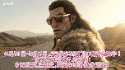 天猫618大牌脑洞价到天猫618AI猫斯卡身边好多小伙伴都在安利天猫618AI短