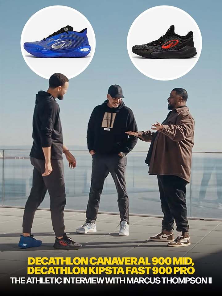 两只不一样的迪卡侬篮球鞋这也太奇怪了CurrySoleNews篮网vs勇士库里