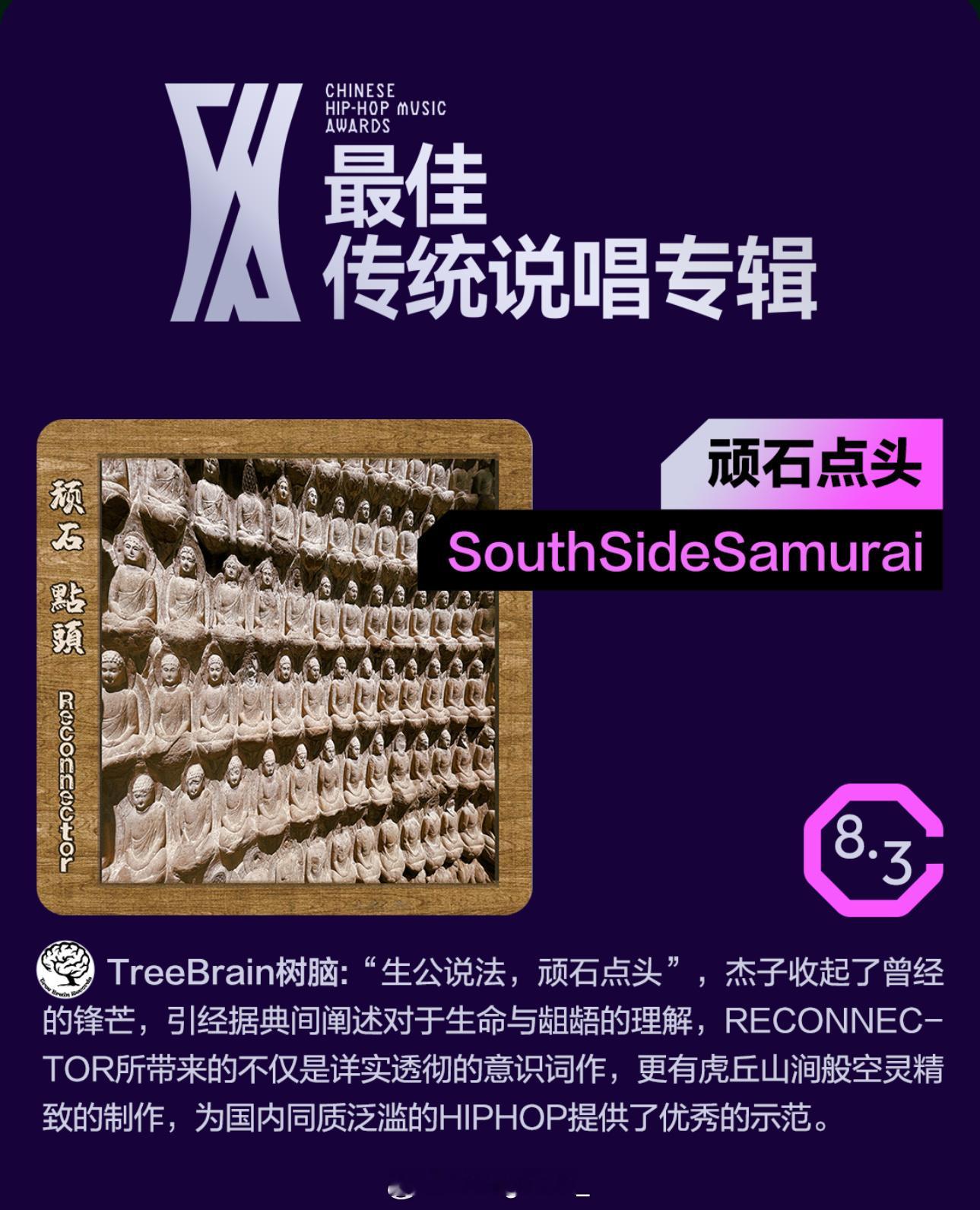网易云2024年度最佳分类专辑公布！你认可吗！最佳传统说唱专辑：SouthSid