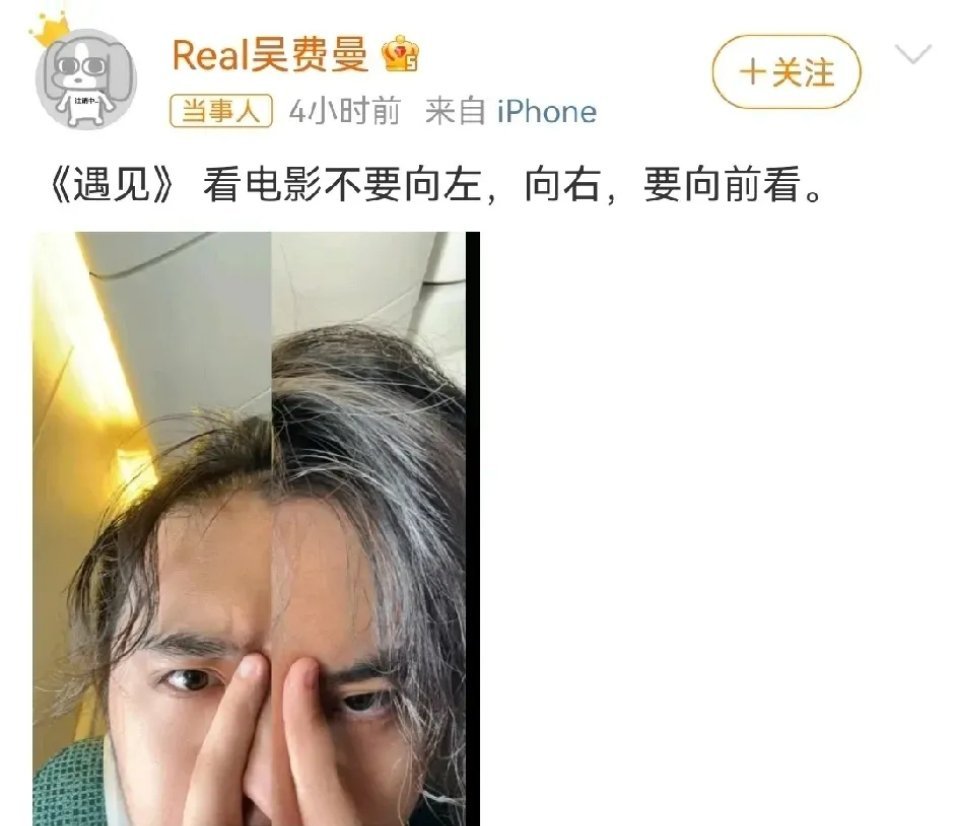 #费曼模仿向佐#10月13日，吴镇宇的儿子吴费曼模仿向佐摸鼻梁的动作后，网友问他