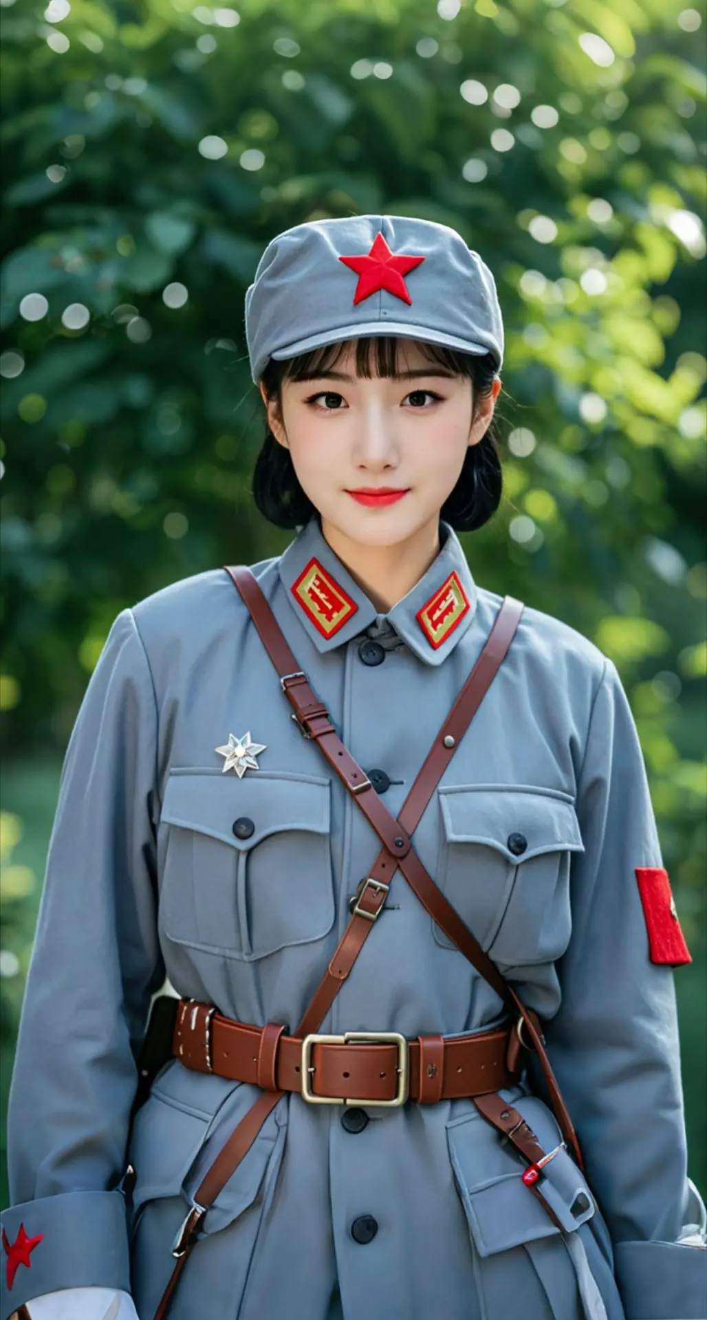 AI扩图 AI坚韧军服