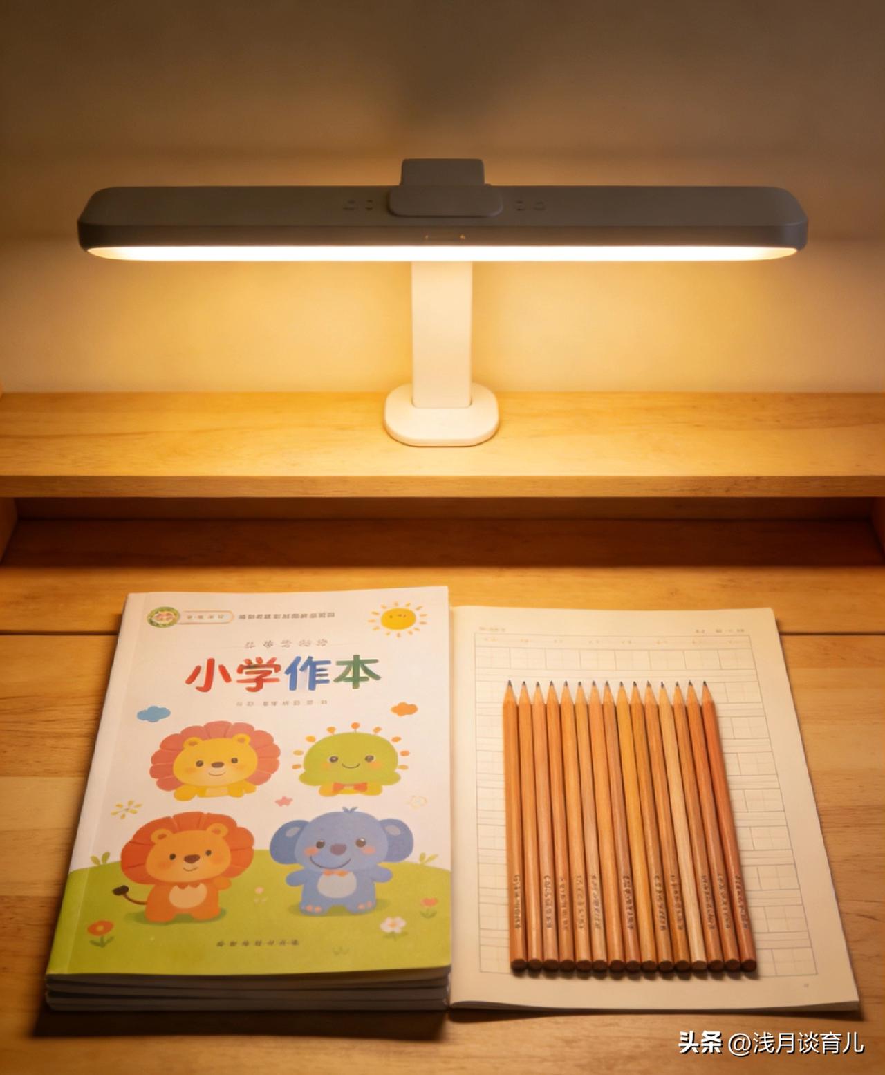 自从给娃换了盏灯，我家终于不再鸡飞狗跳
 
以前一到写作业，家里就像打仗。
喊三