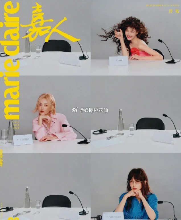 唐嫣登上《嘉人》三月开季刊封面啦！自从《繁花》播出后，她这三年在五大女刊上的表现