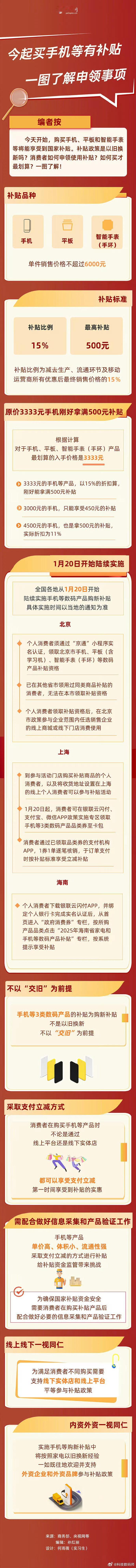 60秒看懂购新国补怎么补  有打算入手华为手机的小伙伴，可以趁这波机会冲了华为P