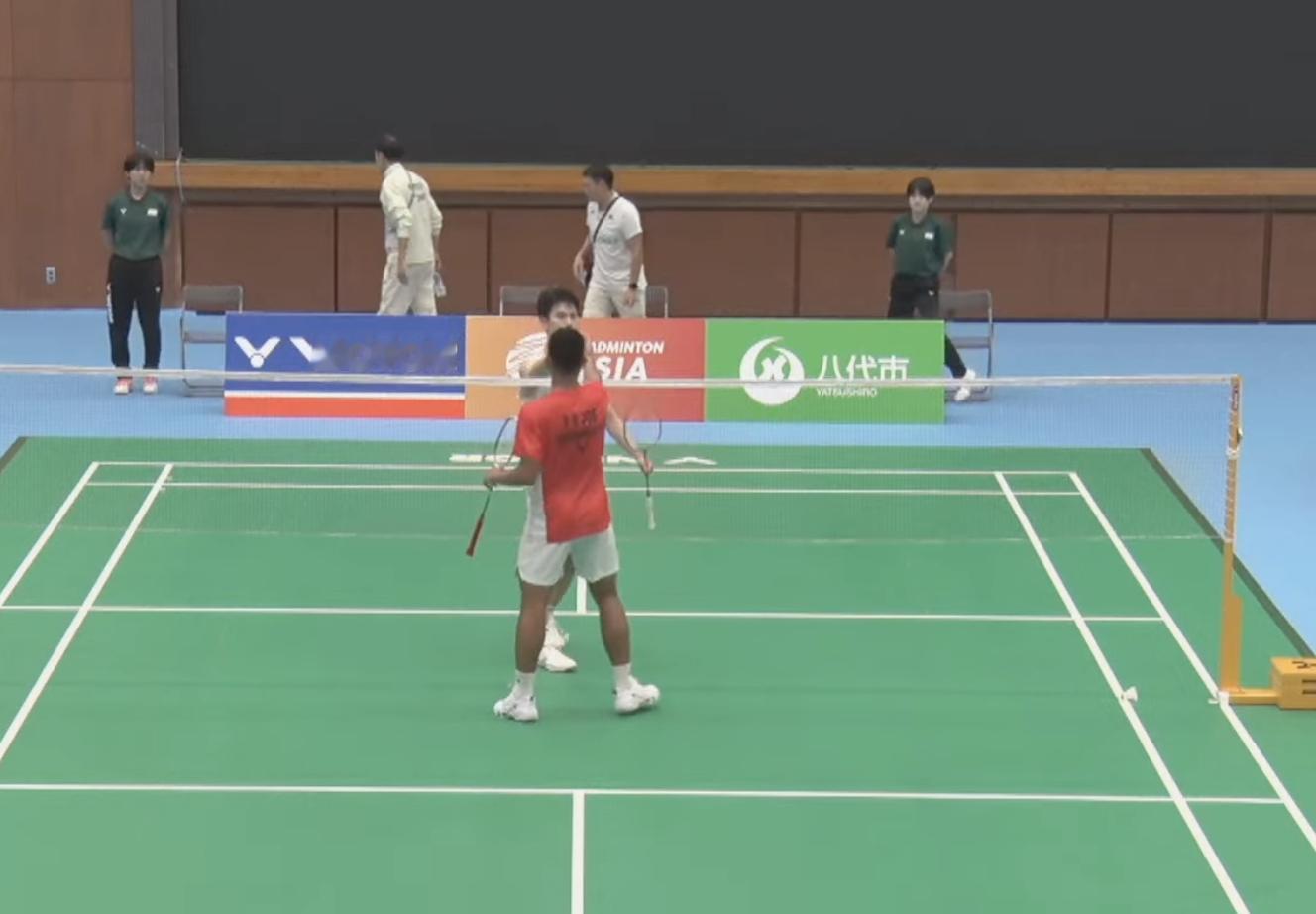 莱南达🇮🇩 21-19、22-20 🇲🇾江伟翔半决赛：罗靖禹🇨🇳 v