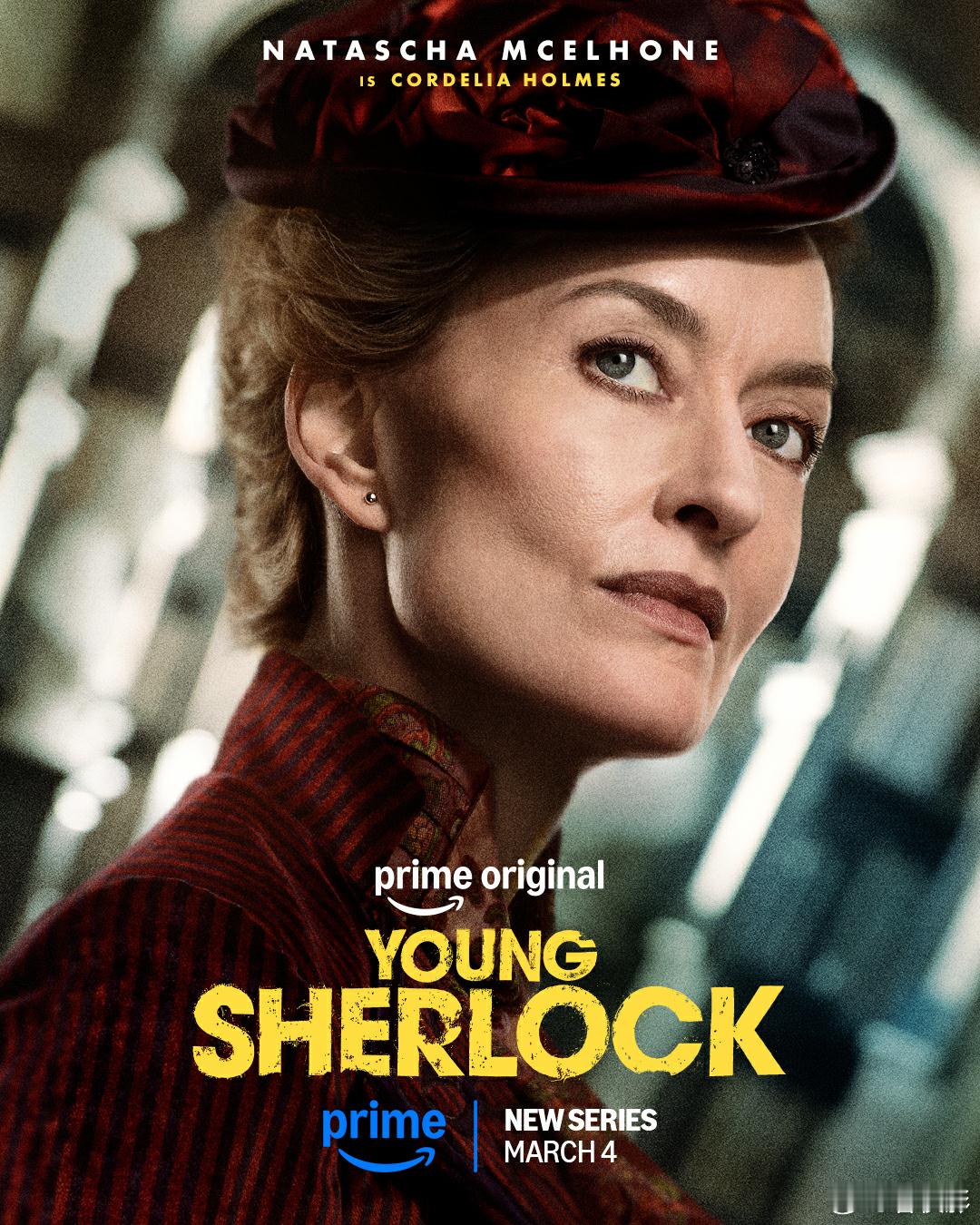 盖里奇执导Prime Video新剧《青年夏洛克》首曝7大角色海报！！赫洛·费因