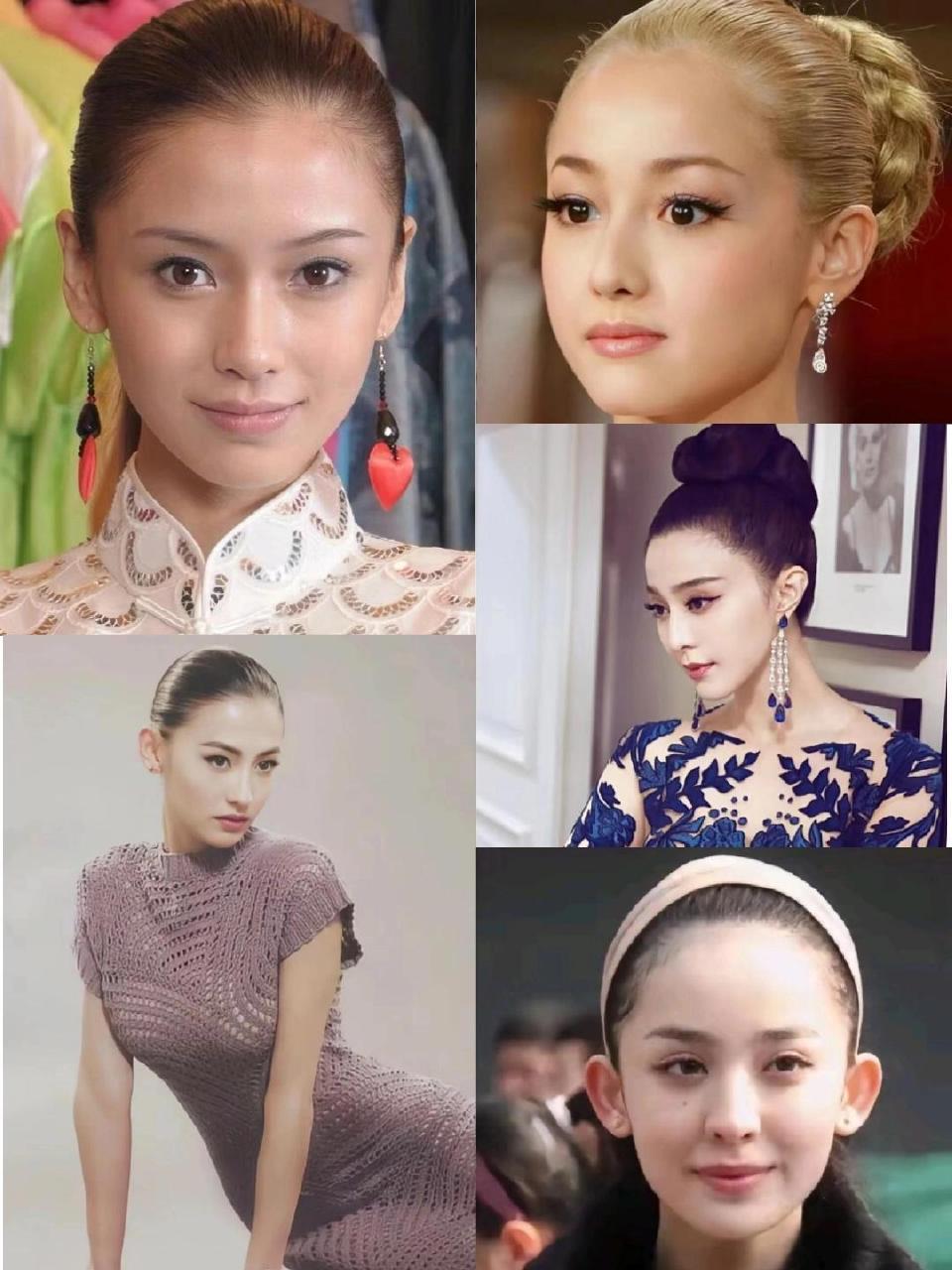 还有敢梳大光明头型的美人吗 ​​​