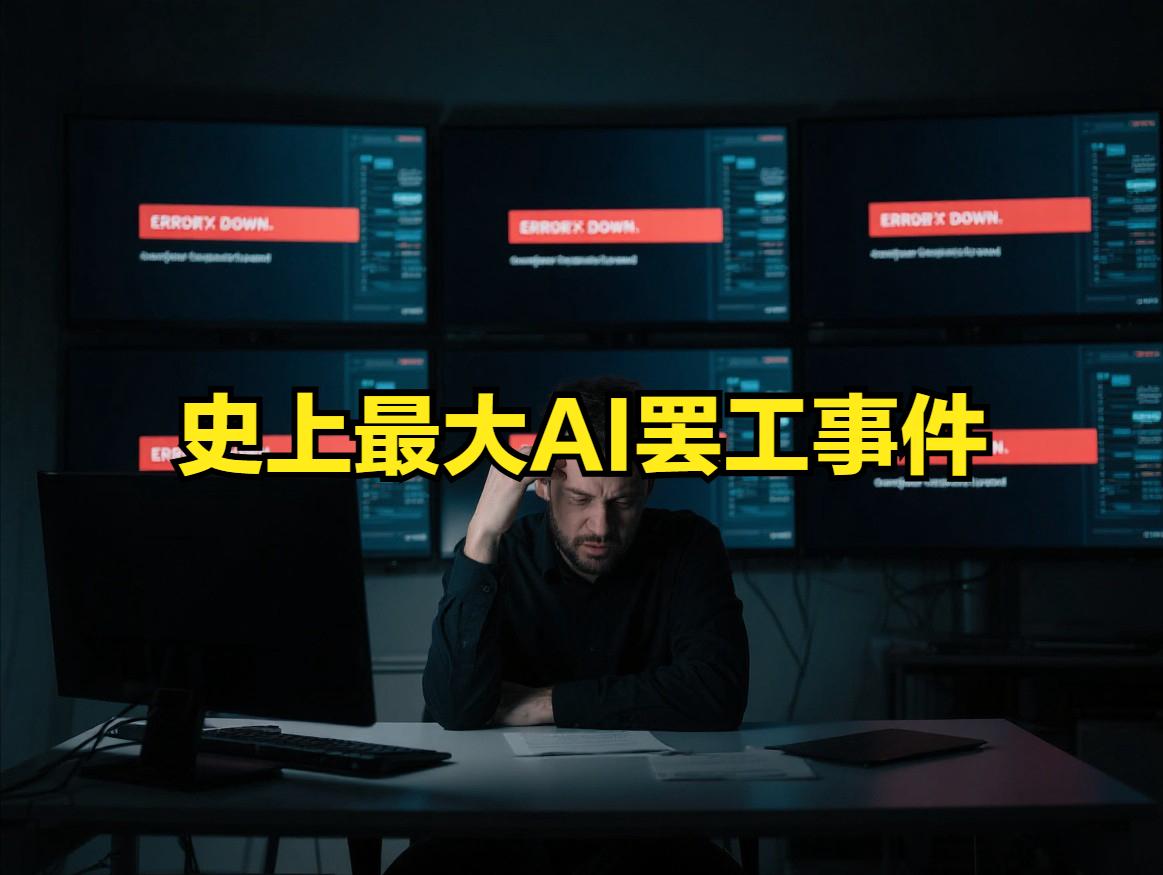 史上最大AI宕机！ChatGPT、Claude、Grok同时瘫痪近4小时，直接载