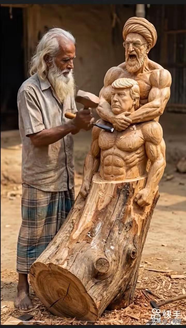 特朗普看到这个一定会很生气！
或者他会说，这个跟他本人毫无关系！