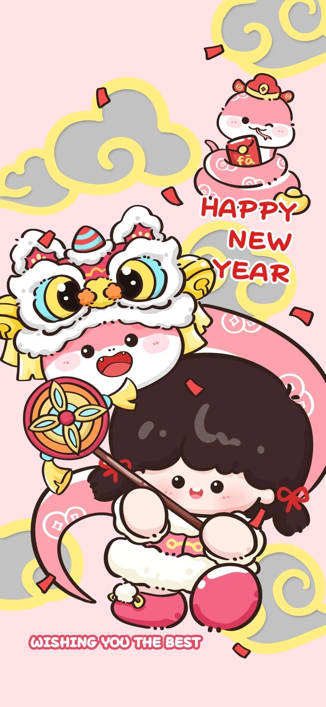 蛇年壁纸来啰～ 