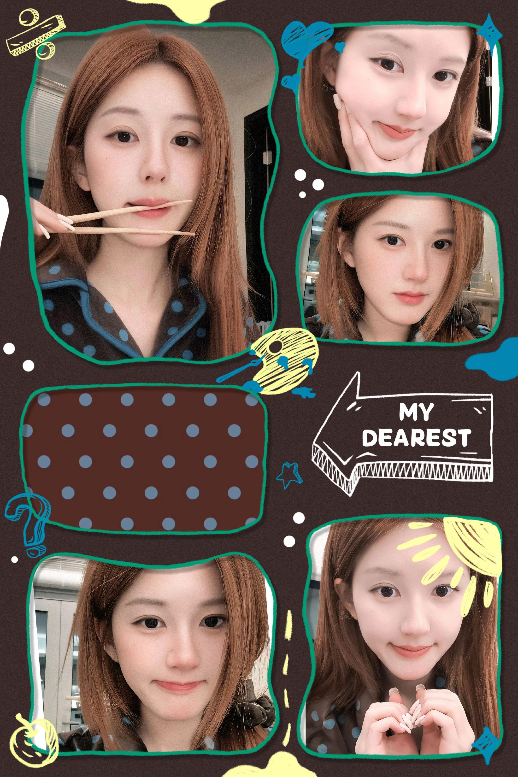 巧克力味萌露合集。闺蜜这个萌！