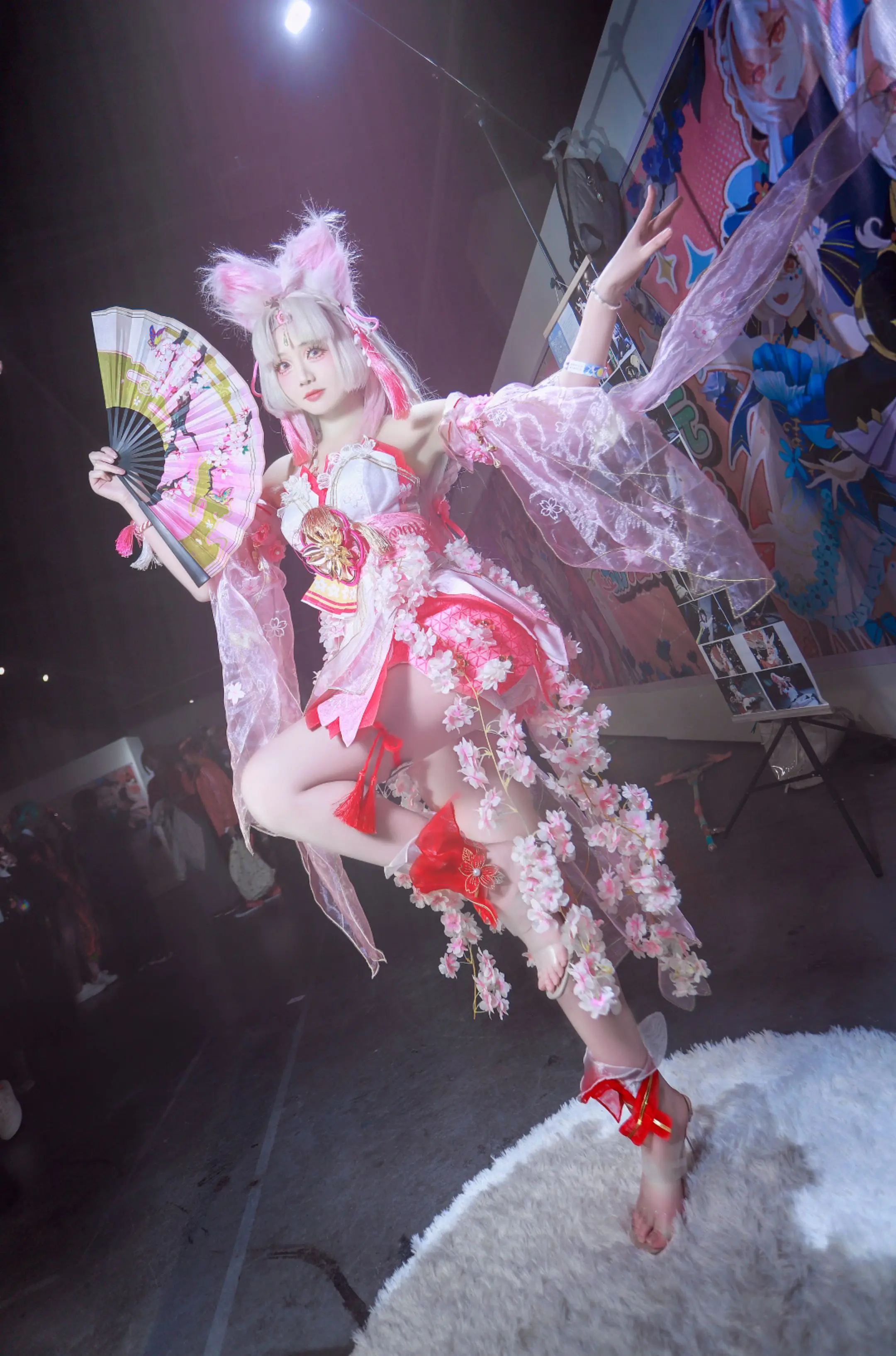 胡桃樱云天女。老弟的新相机换的不亏！是4.6沈阳爱漫樱云天女的场照~这...