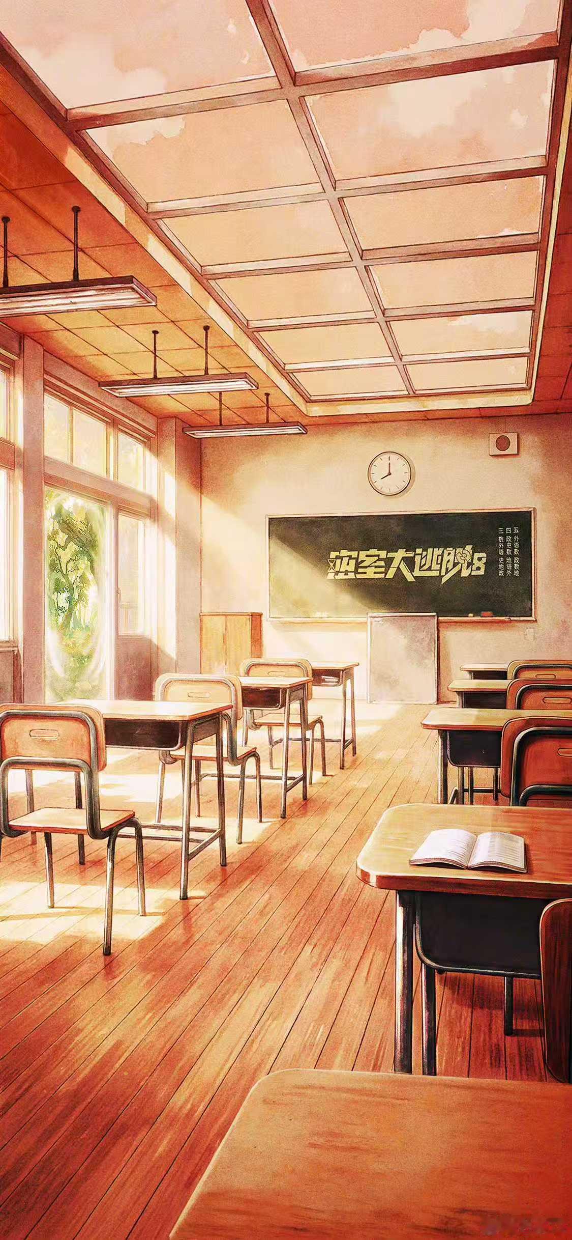 密室大逃脱8壁纸 壁纸里藏线索你敢信？我放大看了三遍，门缝里好像有字……这波提前