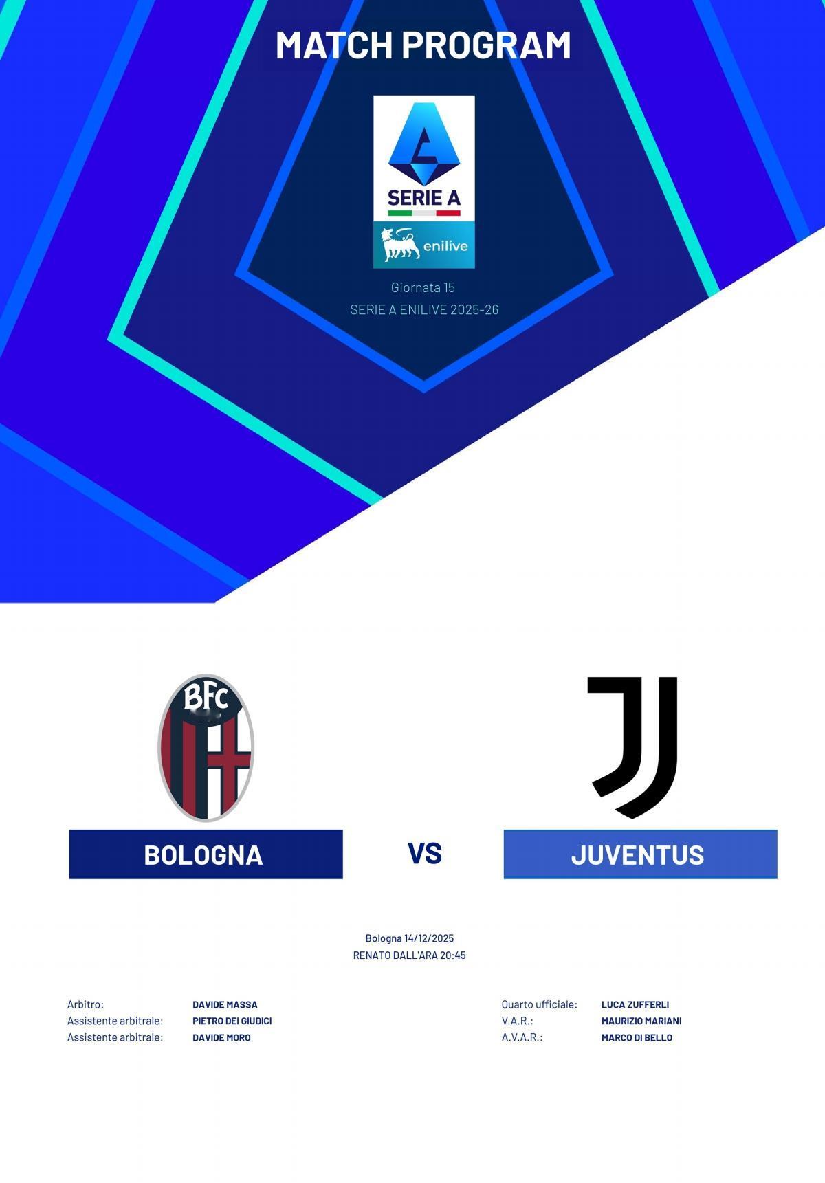 第15轮下周一3:45斑马军团客场对阵旧将贝贝的博人。
主裁判:马萨
var裁判