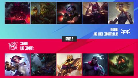 【JDG vs LNG 第二局】

MVP：Ruler（霞）

 