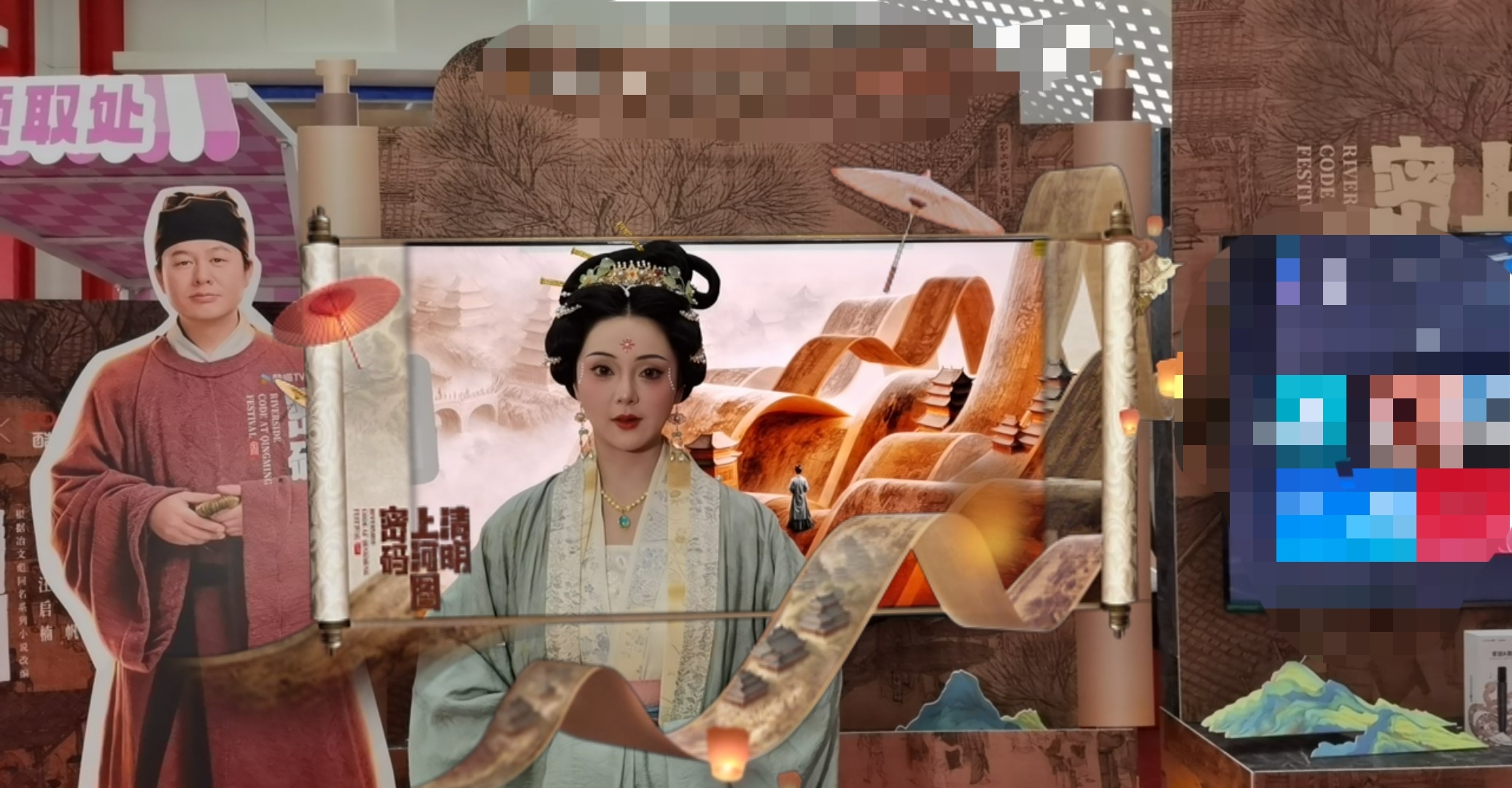 我在清明上河图密码当上了宋朝人  和清明上河图里的人同框了 沉浸式走进清明上河图