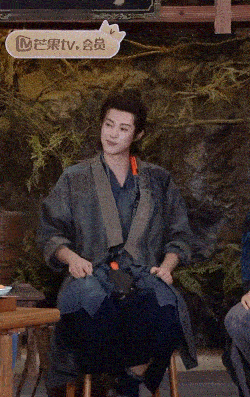 王鹤棣咸鱼飞升直播截图状态有点太好了！这个宋潜机好美丽 ​​​