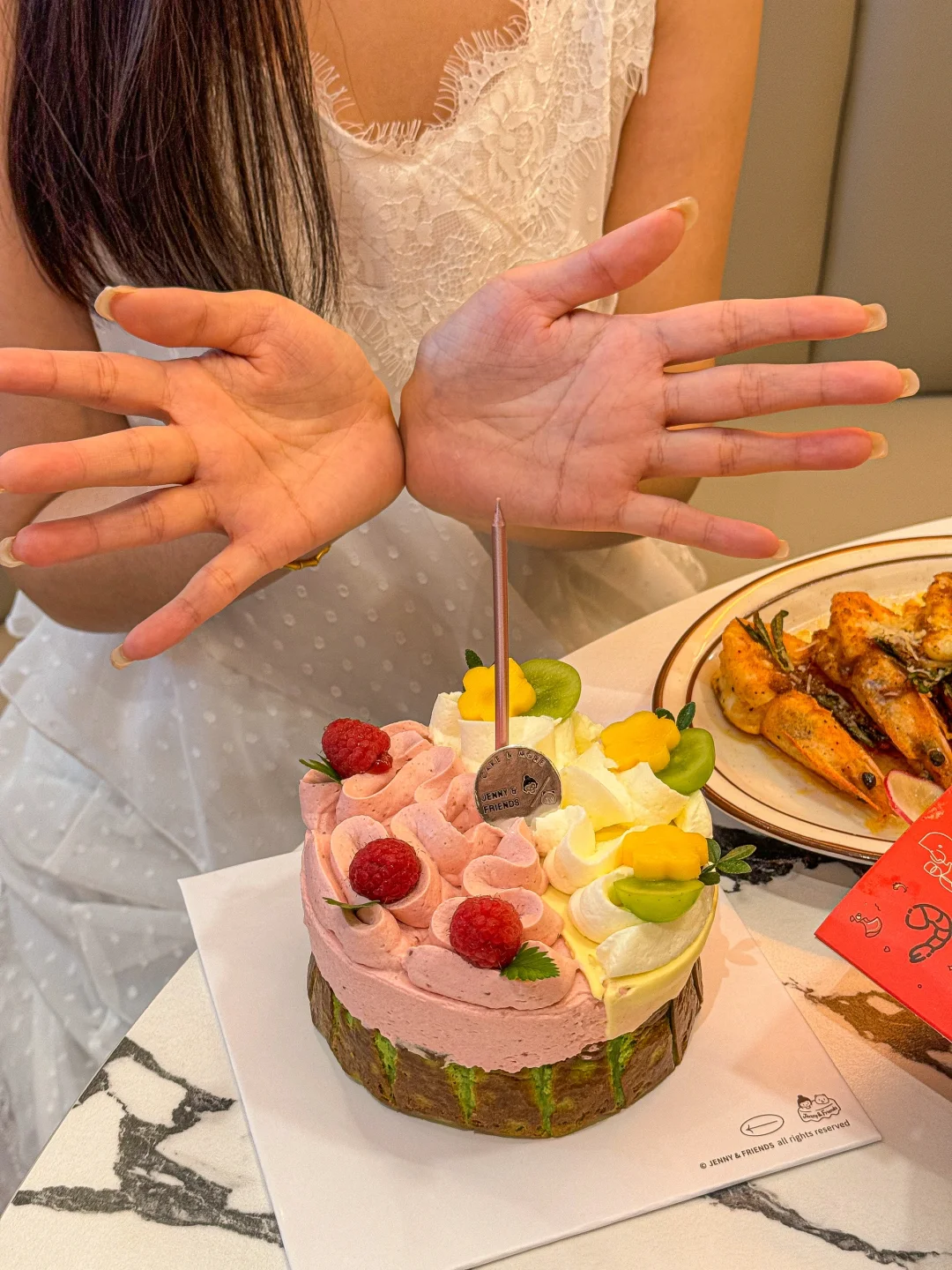 今日份快乐｜吃到了超绝的双拼巴斯克🍰