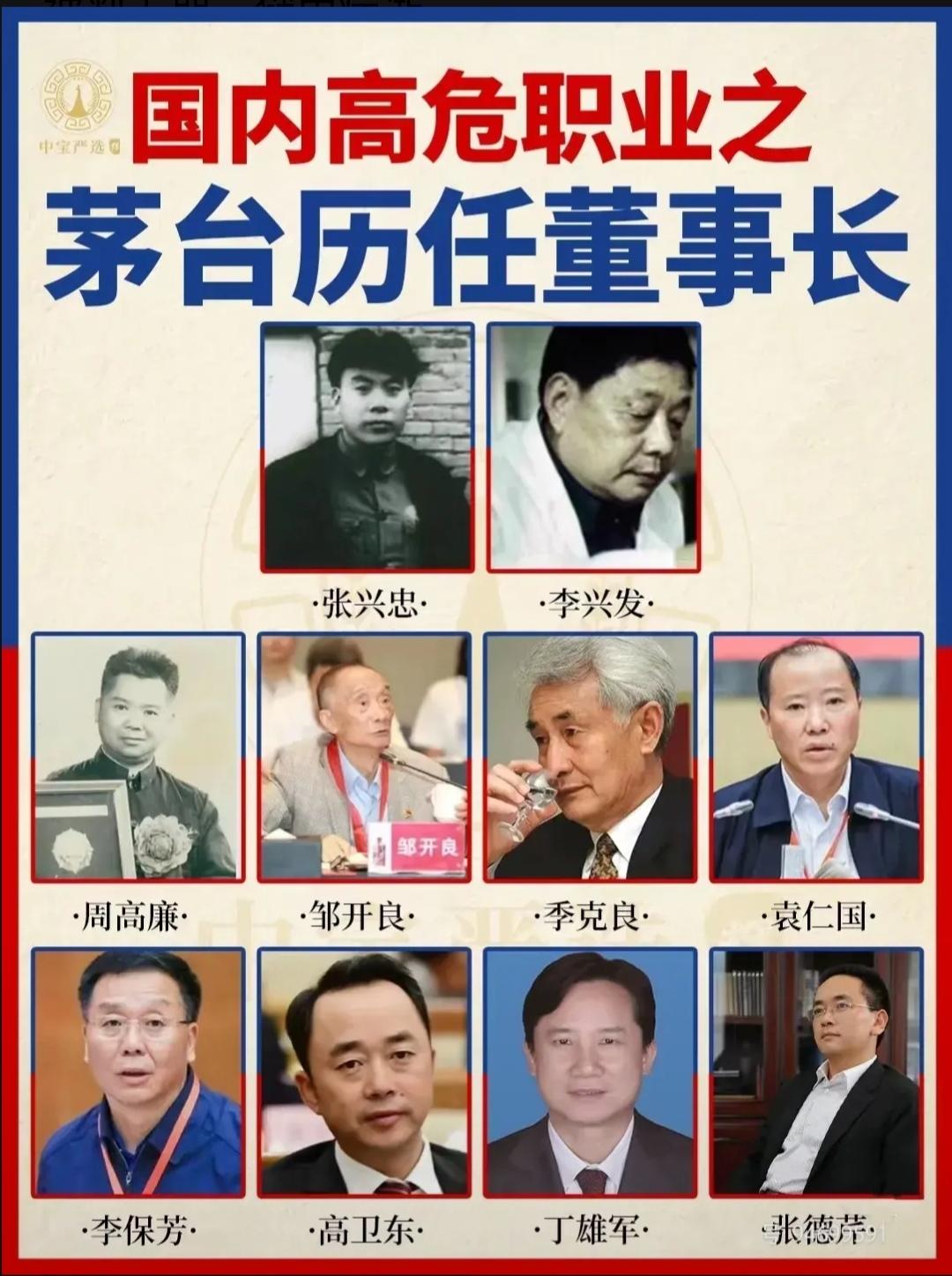 茅台5年4换帅，6年3人落马：这个职位怎么成了“高危岗”
 
10月25日茅台的
