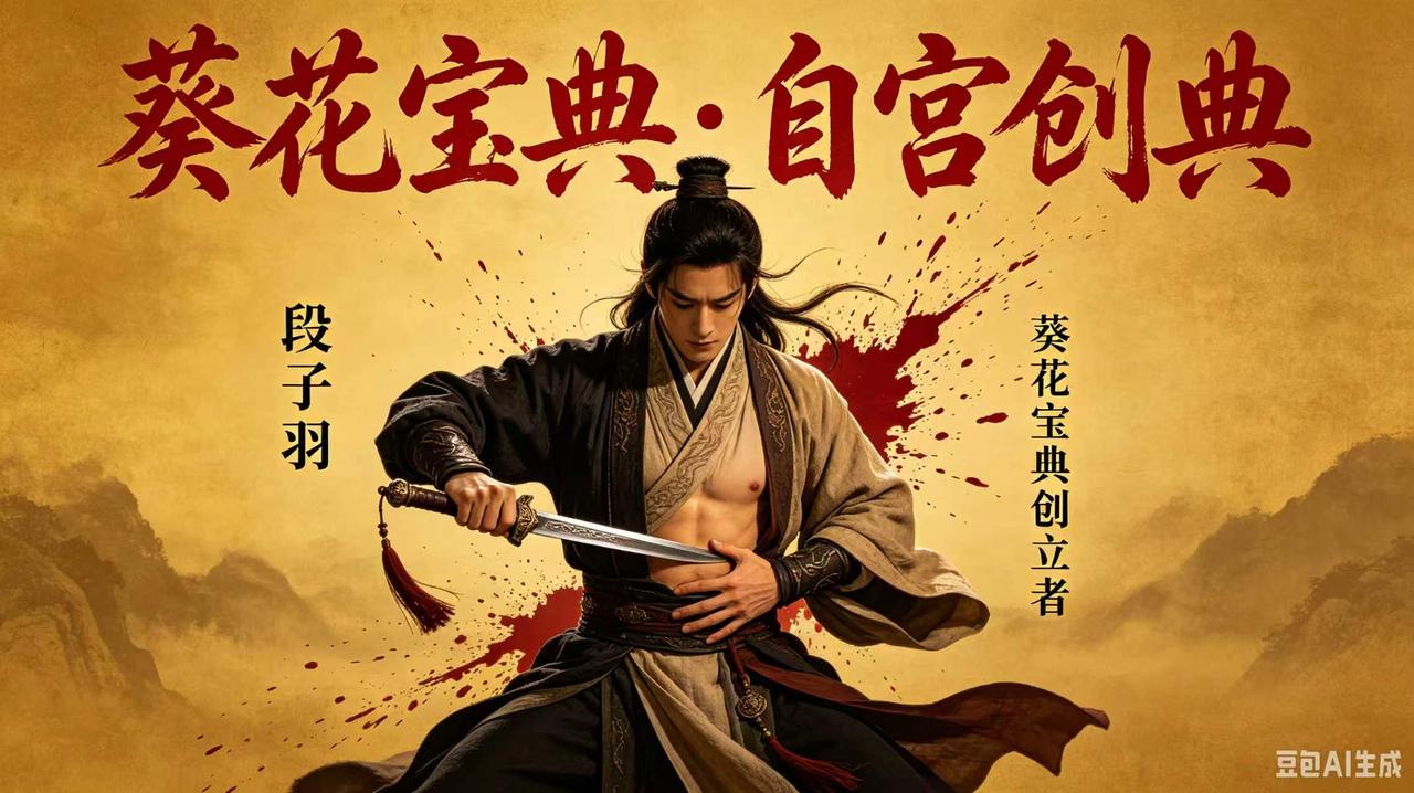 震惊！《葵花宝典》的创派人终于浮出水面，竟是段子羽！

曾几何时，他也是意气风发